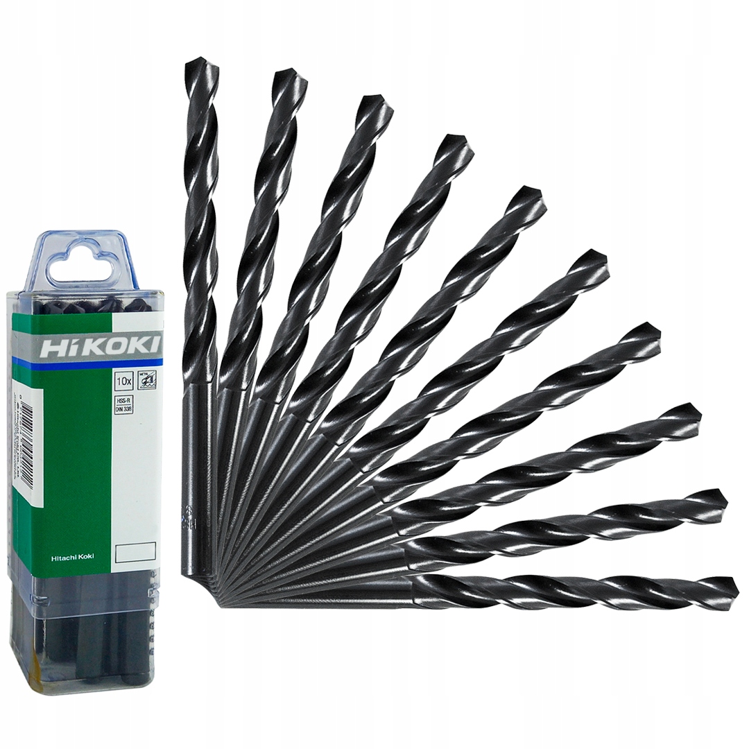 

10x Wiertło do metalu 10x133mm Hss-r HiKOKI