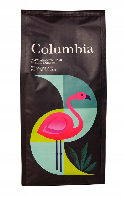 Levně Káva zrnková Quba Caffe Columbia 100% arabica 1 kg