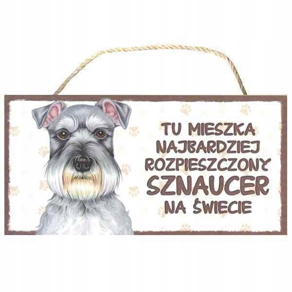 

Powergift Tabliczka z psem Sznaucer 43