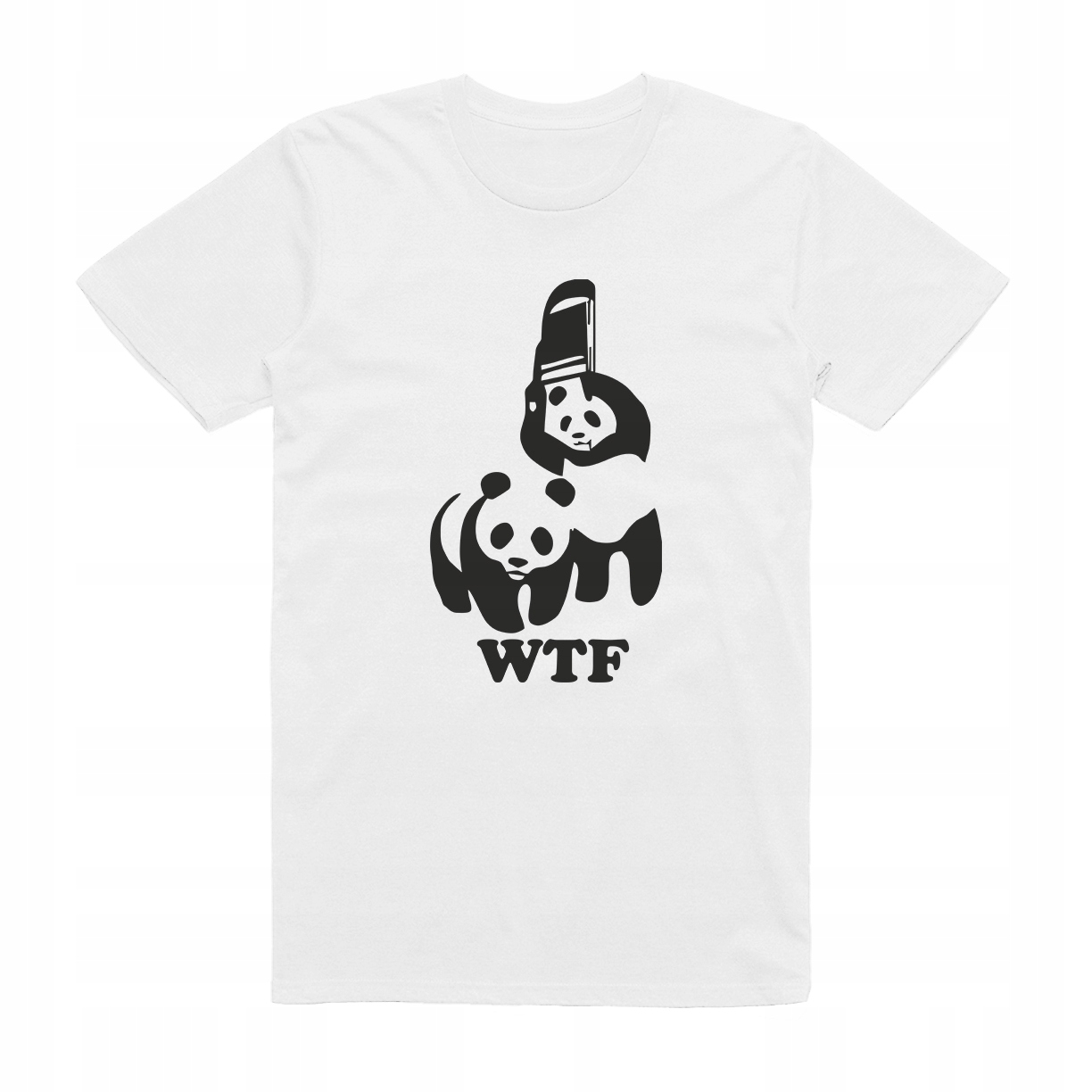 

L - Koszulka T-shirt Wtf Wwf Parodia Panda Wwe