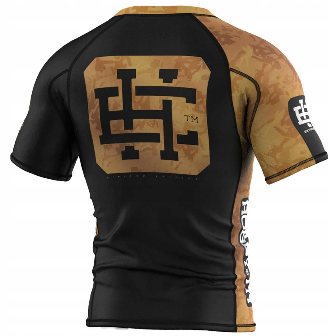 Rashguard z krótkim rękawem męski Extreme Hobby Golden Warrior r. L Kod producenta 5907781587230