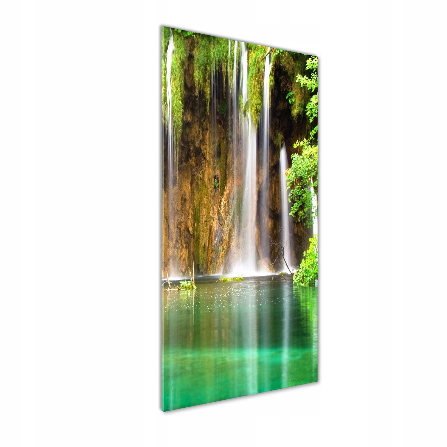 

Foto obraz na szkle Jeziora Plitwickie 50x125 cm