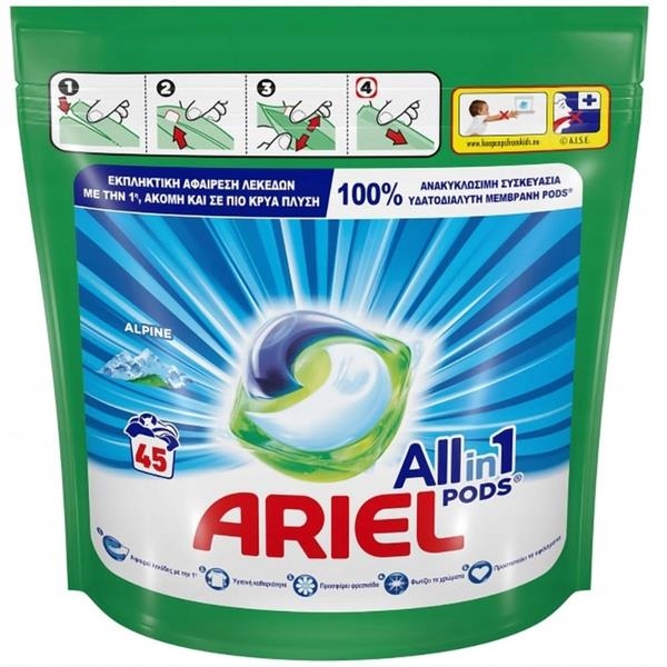 Levně Ariel ALLin1 Alpine Kapsle na praní 45ks