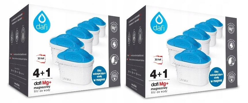 

Wkład filtrujący magnez Dafi Unimax 10szt Mg+brita