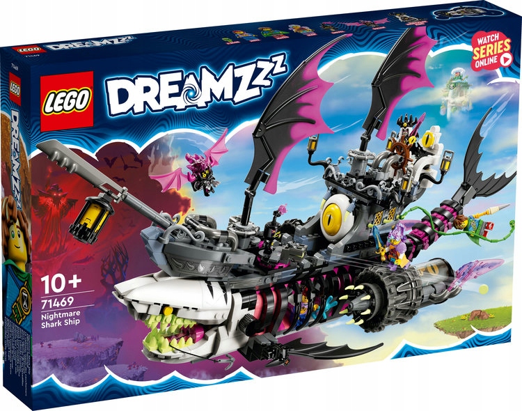Lego 71469 DREAMZzz Košmarný Žralok