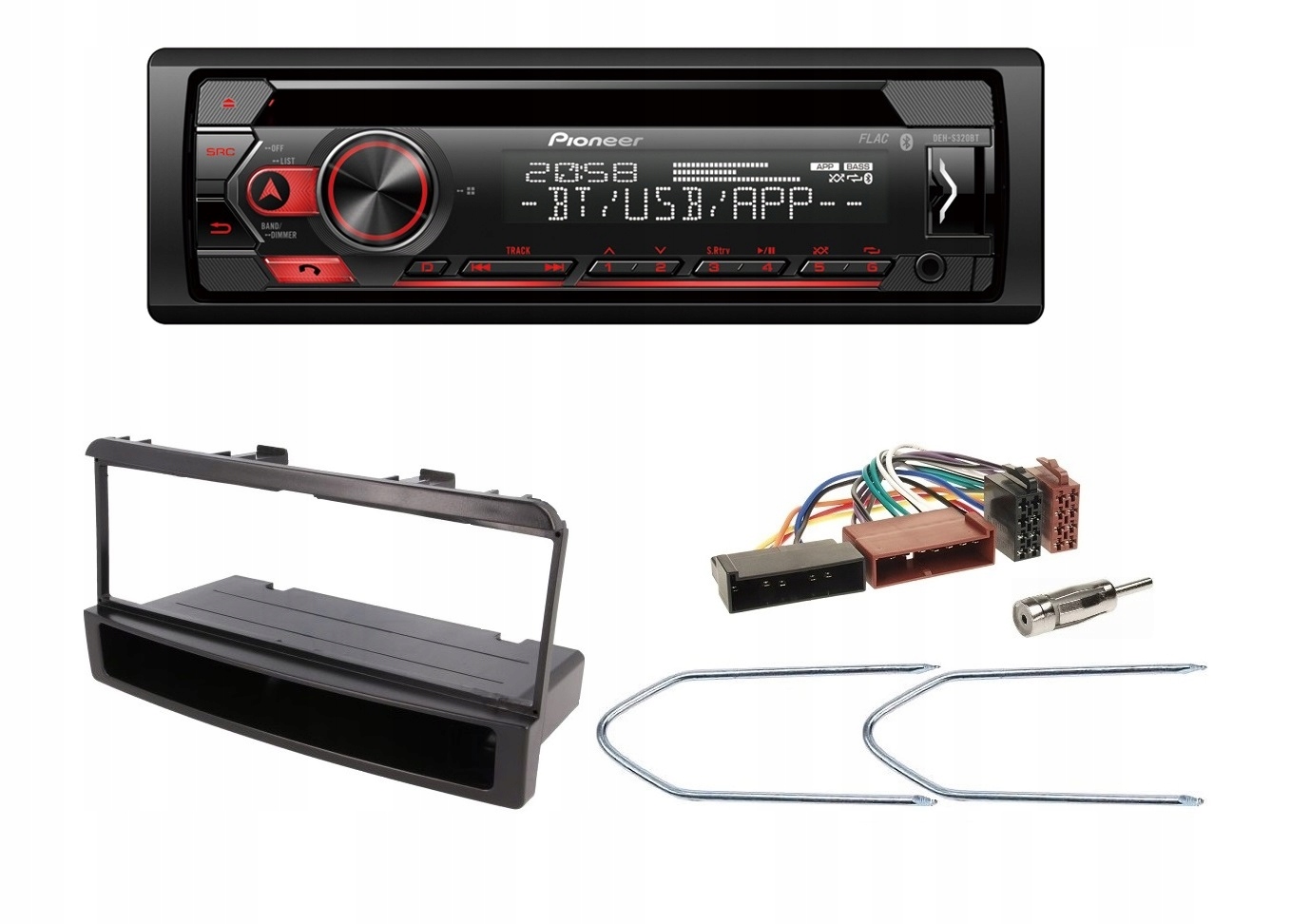 Pioneer DEH-S320BT Bluetooth autorádio Ford Focus Fiesta Mondeo