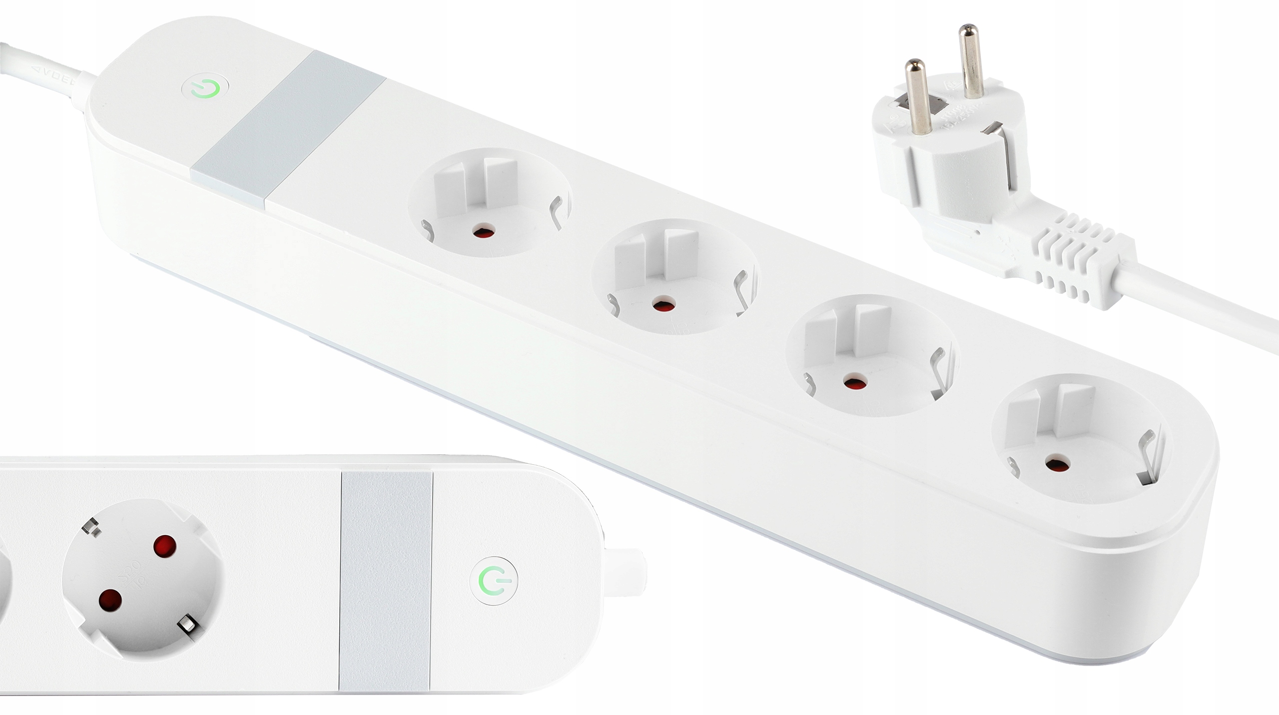 

Listwa zasilająca WiFi smart przedłużacz sieciowy