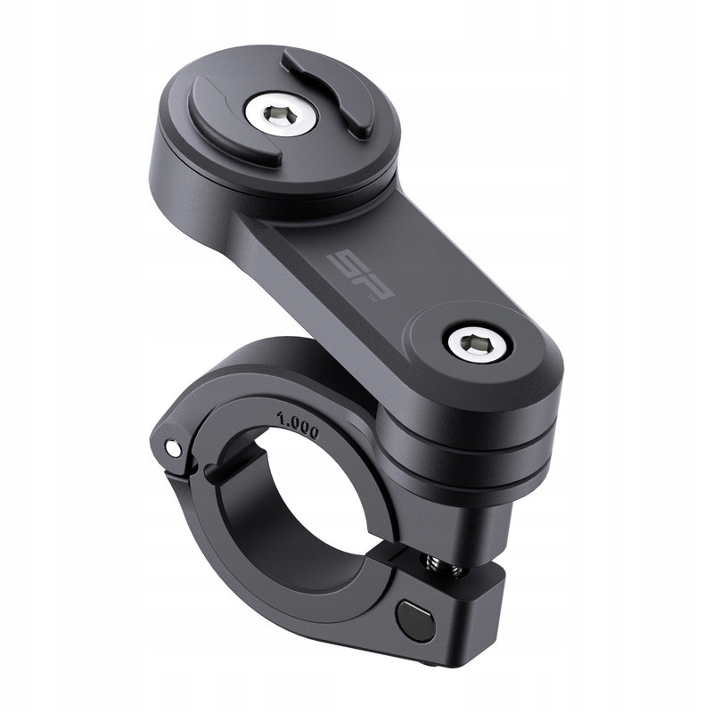 Čierny držiak na riadidlá motocykla Sp Connect Moto Mount Lt Spc+ Lt