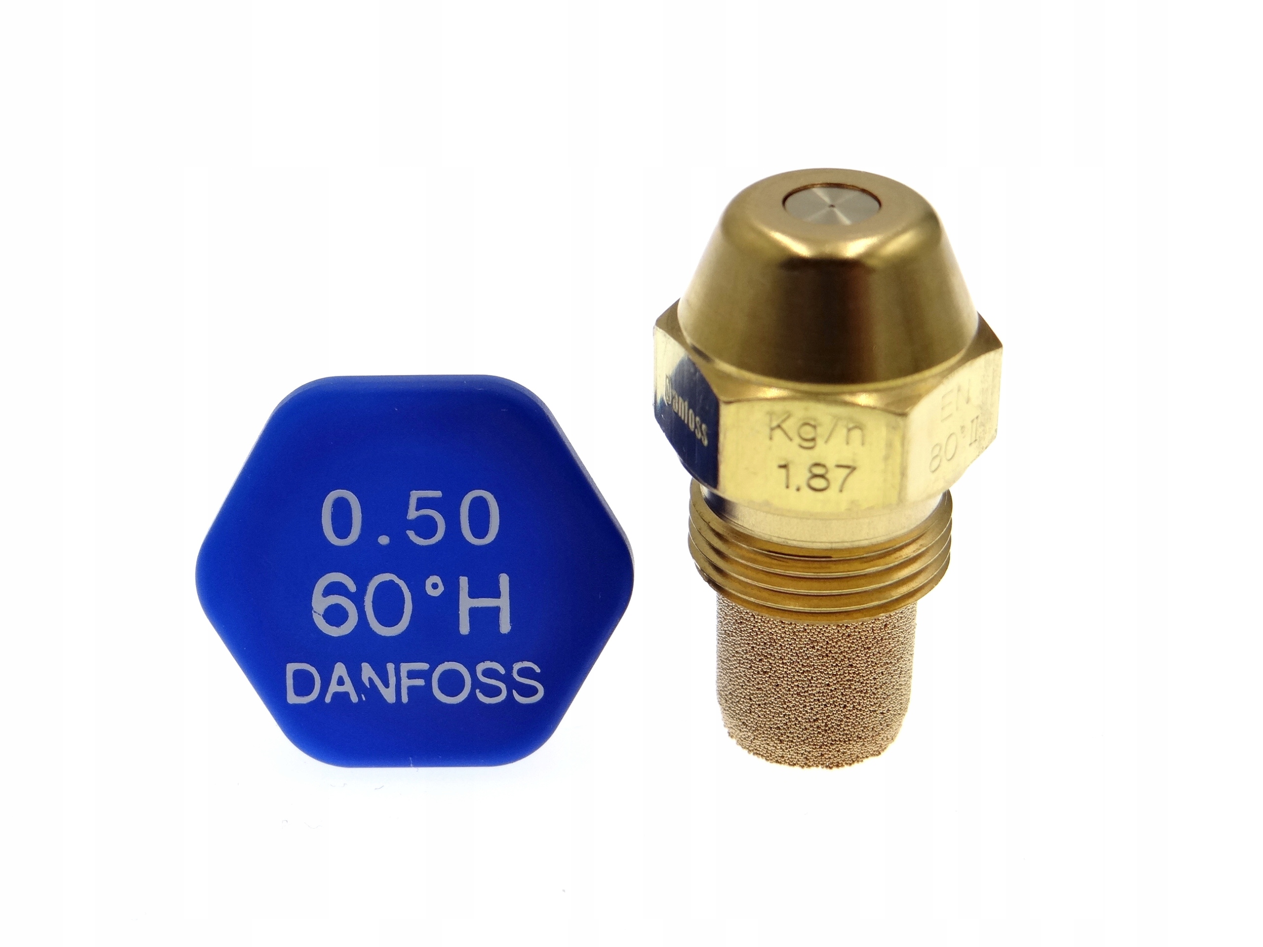 Tryska Danfoss pro olejové hořáky 0,50 USgal/h 60°H 1,87 Kg/h