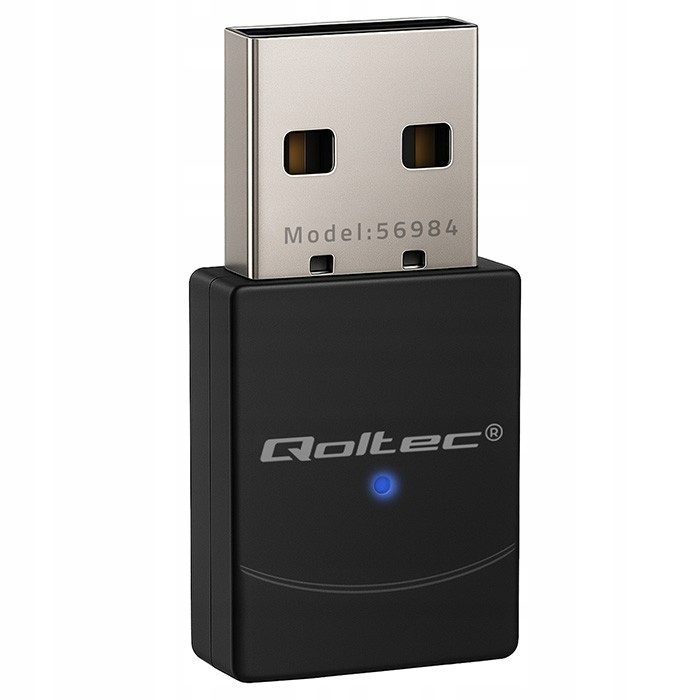 Bezprzewodowy mini Adapter Wi-Fi 6 Standard Ax Bluetooth 5.4 Usb