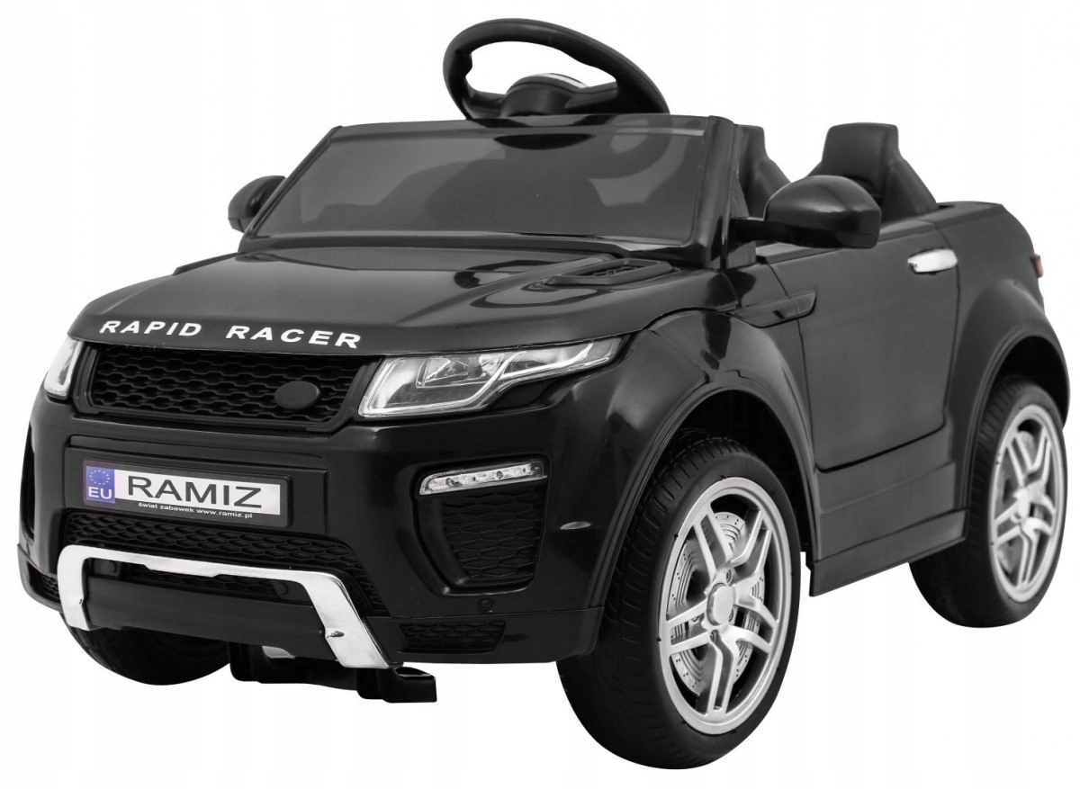 Autko Rapid Racer elektryczne dla dzieci, Czarny Suv Pilot