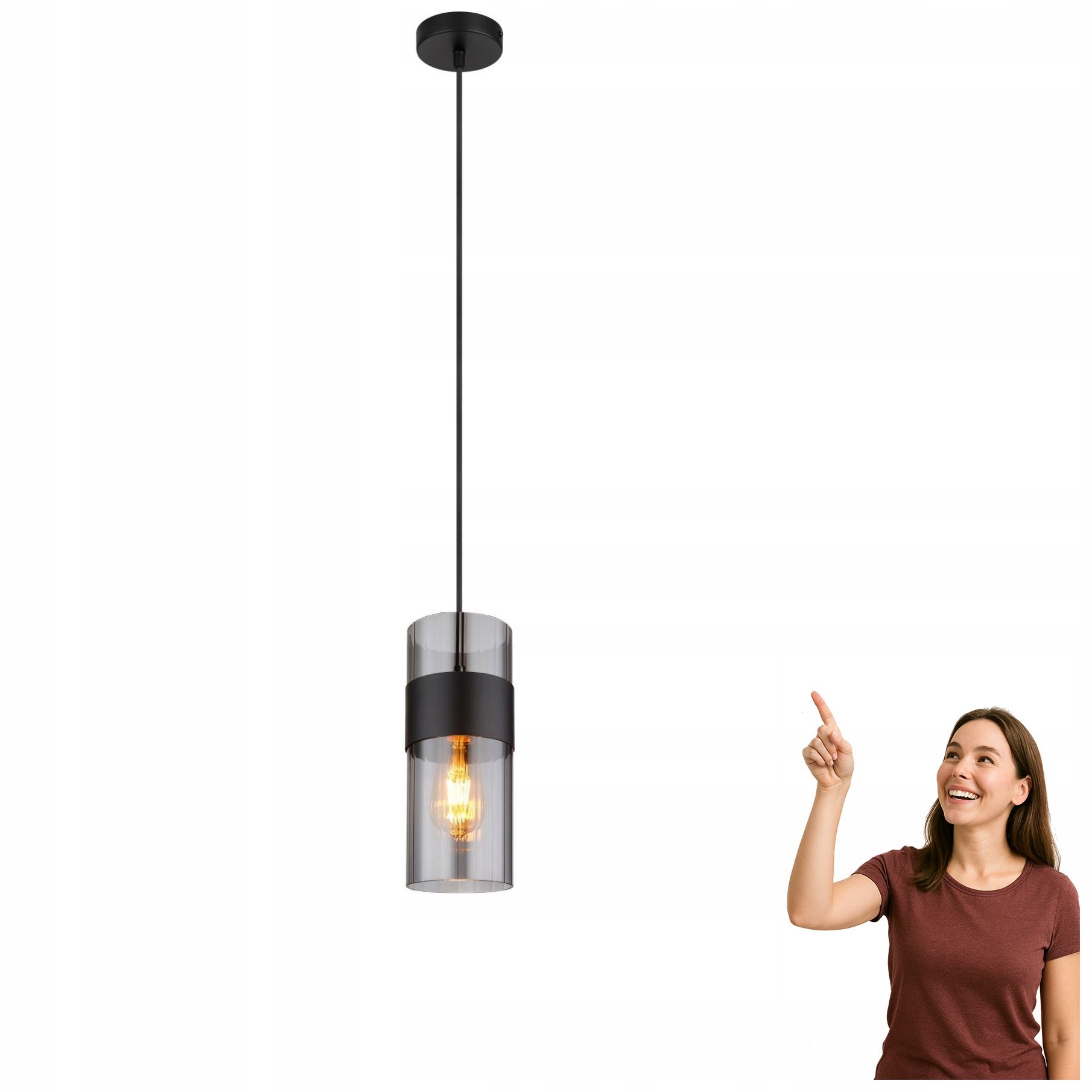 Závesná lampa Scarfina 15718 Globo