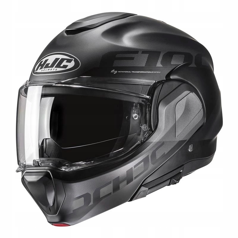 Motocyklová prilba Hjc F100 Hetal Black čierna Darčeky