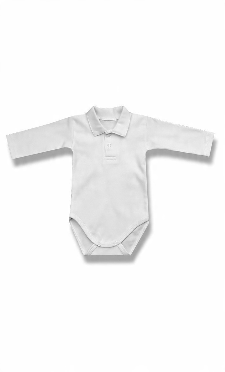 

Body długi rękaw - polo idealne do chrztu 86