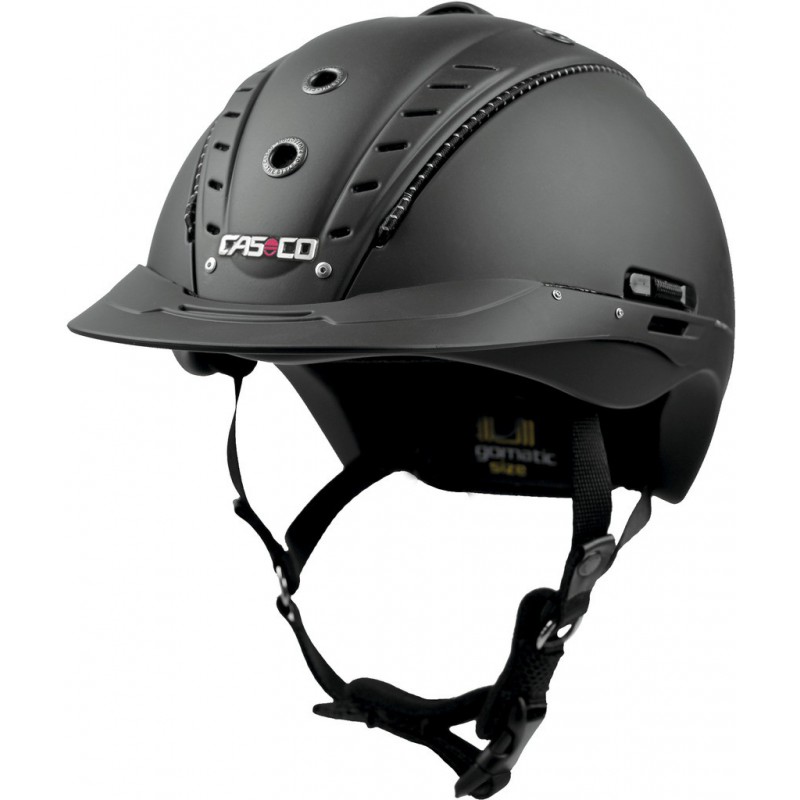 Kask jeździecki Casco Mistrall 2 black M-L (58-60)