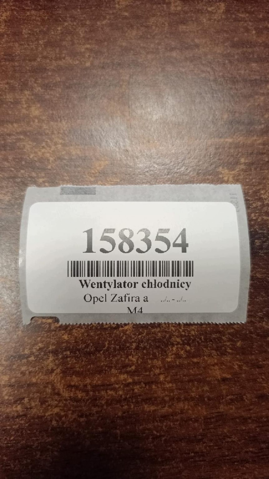 OPEL ZAFIRA A ventilátor chladiče 9133063