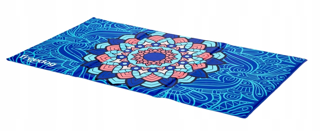 Mata chłodząca dla psa Freedog Eco Coll Bed Mandala 90x50 cm