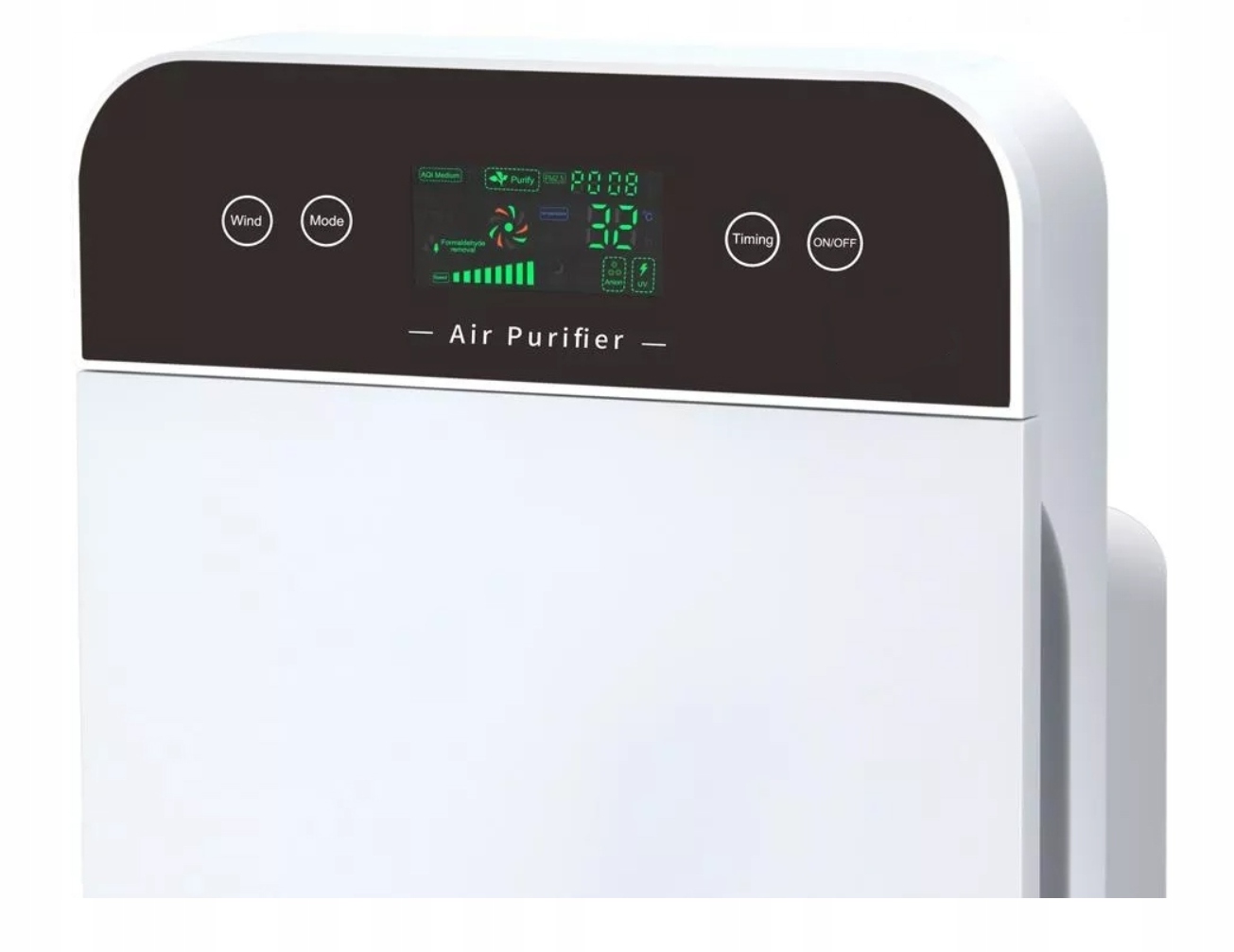 OCZYSZCZACZ POWIETRZA 4w1 STERYLIZACJA JONY HEPA Kolor dominujący biały