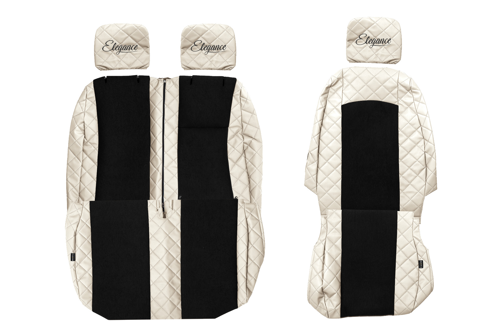 Potahy sedadel Bus Volkswagen Crafter I -16 Mercedes Sprinter II 1+2