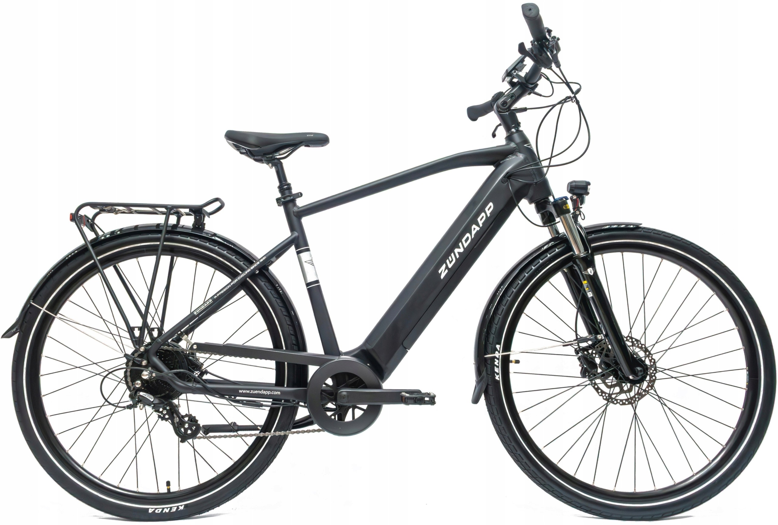 Rower Elektryczny Męski Trekkingowy 28" Shimano Hydraulika 2025 Aplikacja