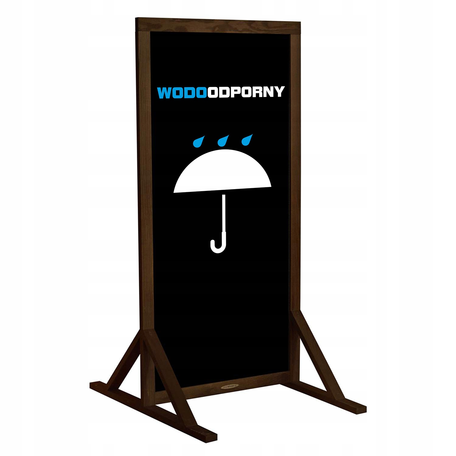 

Wodoodporna Tablica Kredowa Potykacz dwustronny