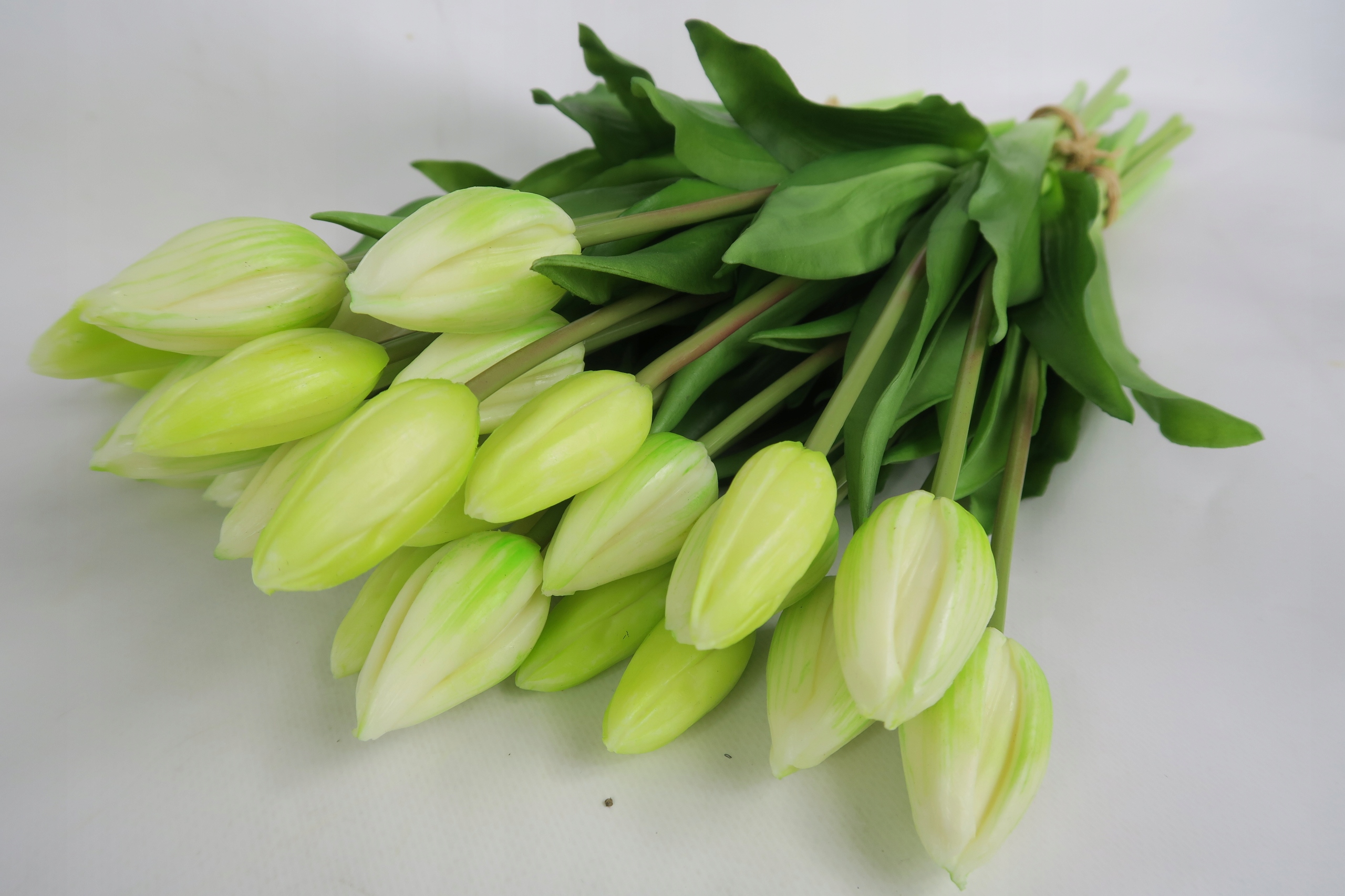 

sztuczne kwiaty tulipany silikonowe 9szt bukiet XL