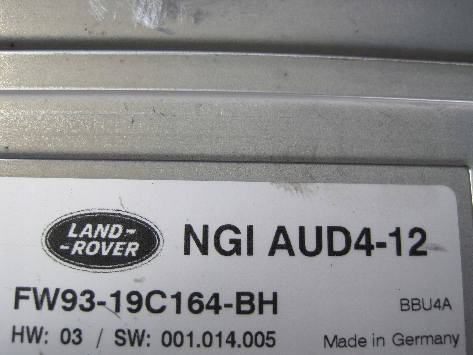 Moduł wzmacniacz Range Rover Jaguar FW93-19C164-BH Producent Jaguar OE