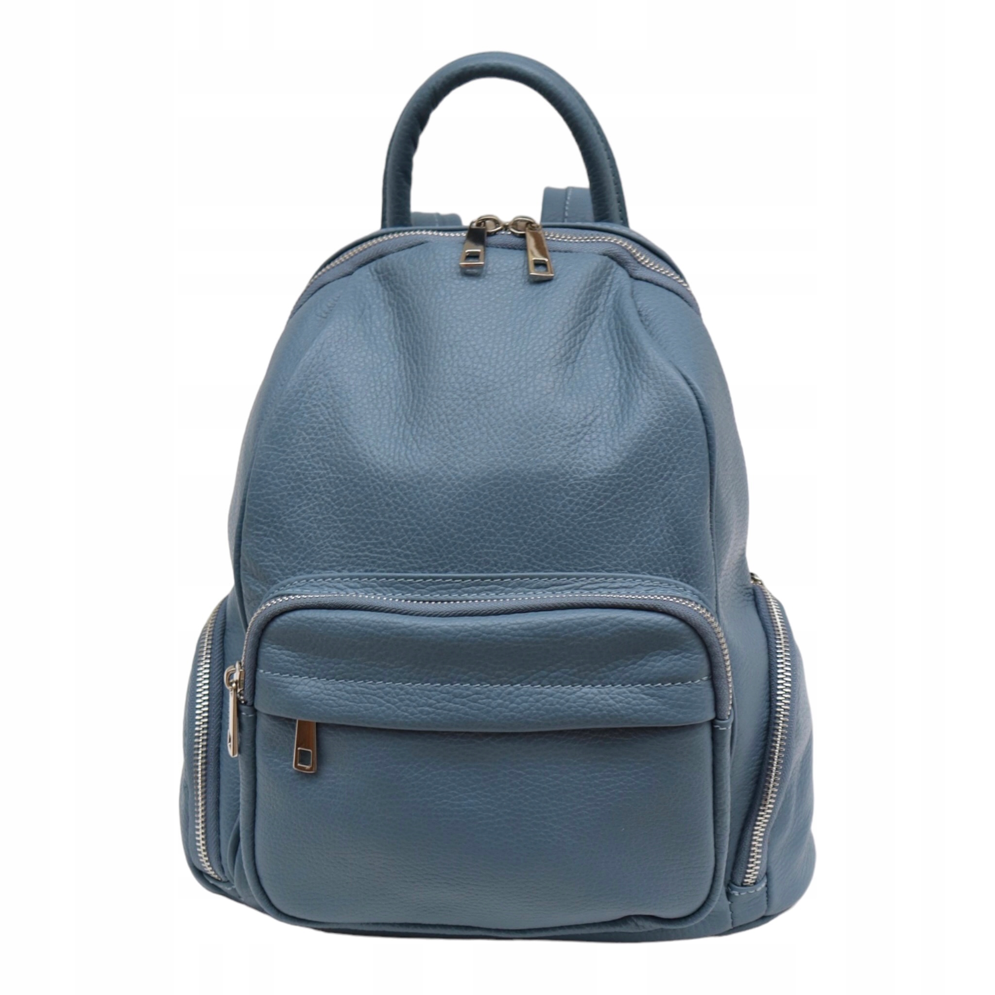 Batoh Dámský z přírodní kůže Viola Tmavě modrý