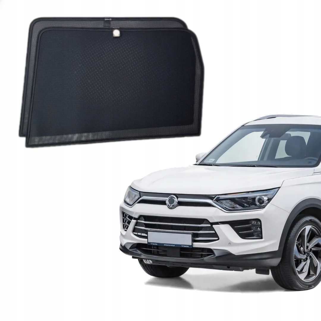 Záclony sluneční rolety s magnety pro SsangYong Korando IV 4
