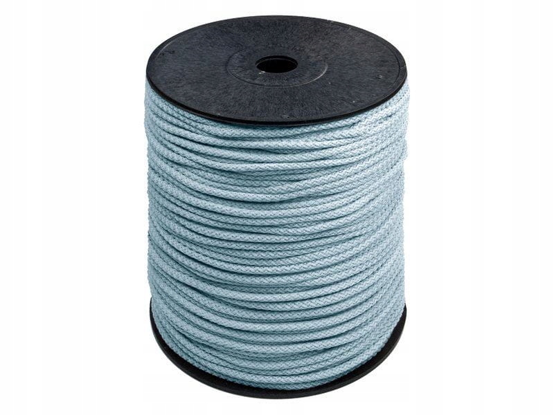 Polyesterová šňůra 5,5mm Linka 200mb světle modrá