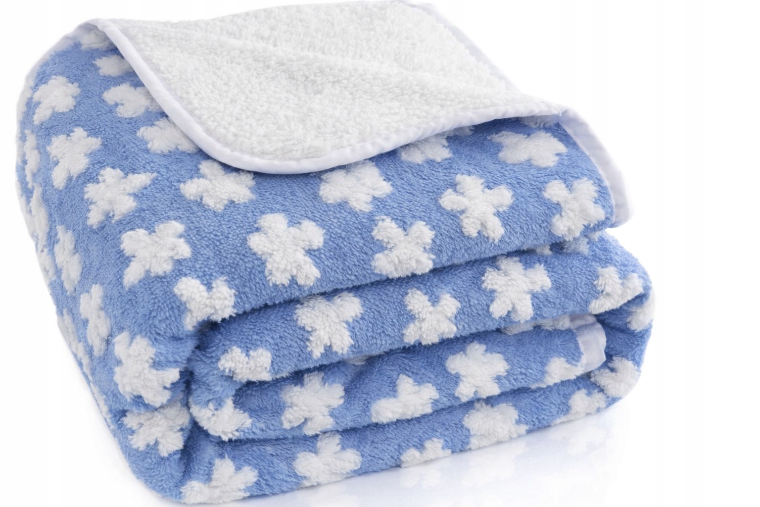 Levně Pelíšek Deka Pro Psa Kočku Voděodolná, měkká, 100 x 80 cm, modrá, teplá