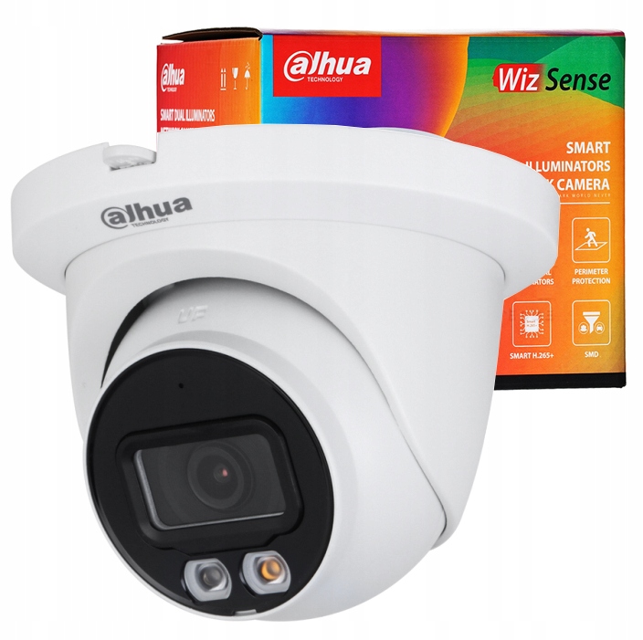 Ip kamera 5MPx 3K IPC-HDW2549TM-S-IL-0280B Dahua Wizsense Dual Light