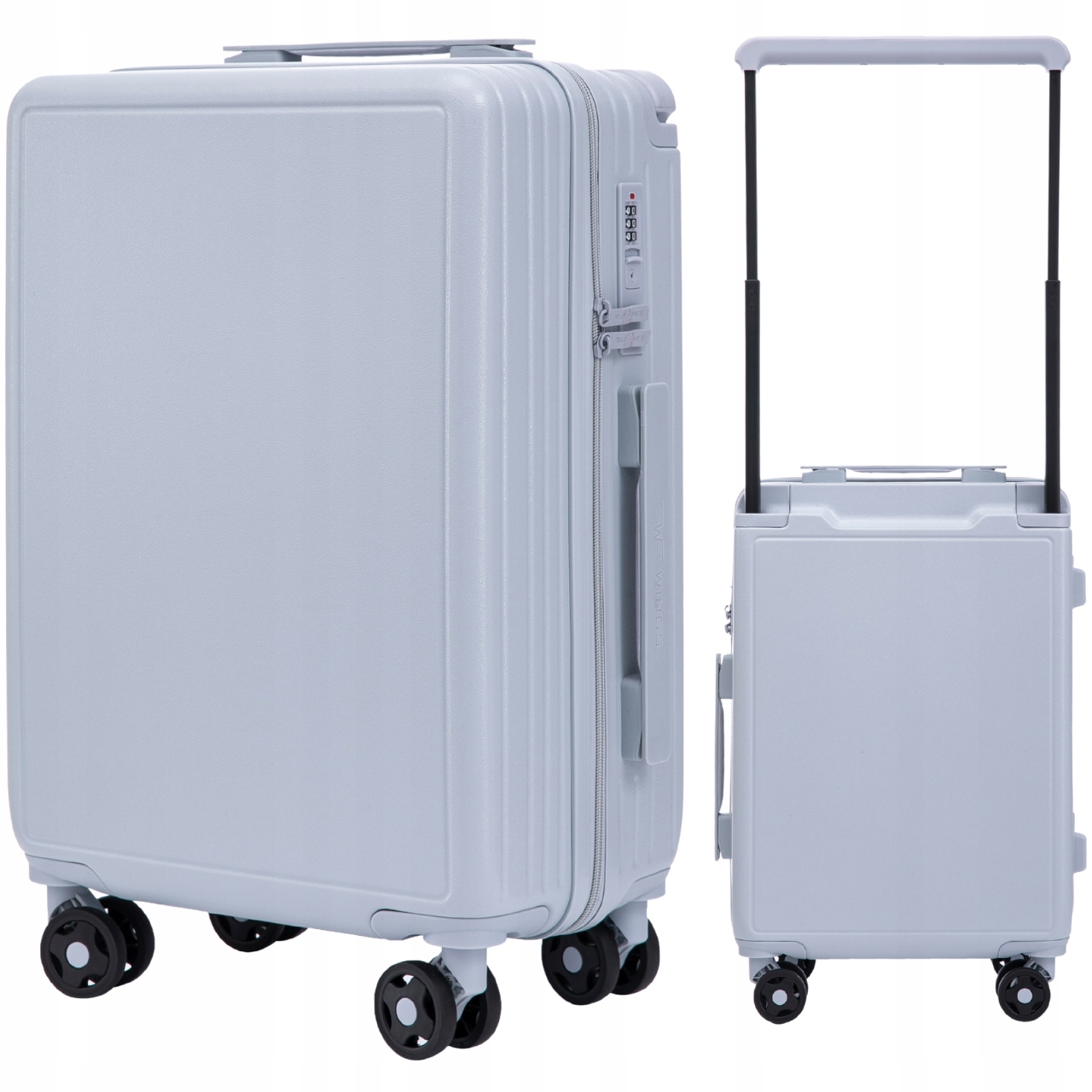 Cestovní kufr Wings 4 kolečka malý S tvrdý příruční kufr Abs