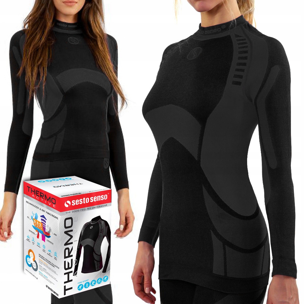 Sesto Senso dámské tričko Termoaktivní teplé termoprádlo M
