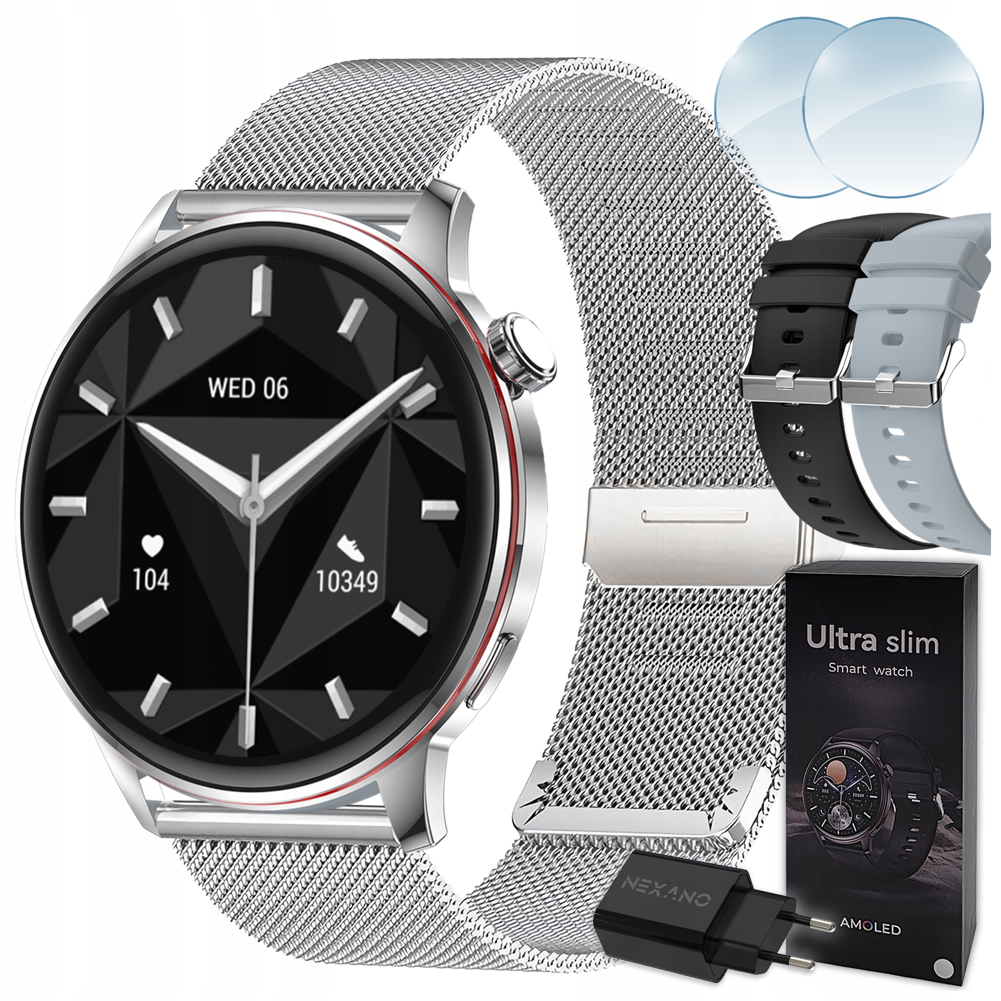 Smartwatch Dámske Hodinky Smart Watch Rozhovory Menu Poľské Zdravie 3 Pruhy