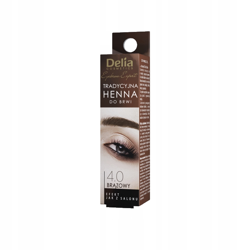 

Delia Henna Do Brwi tradycyjna Brąz Brązowy