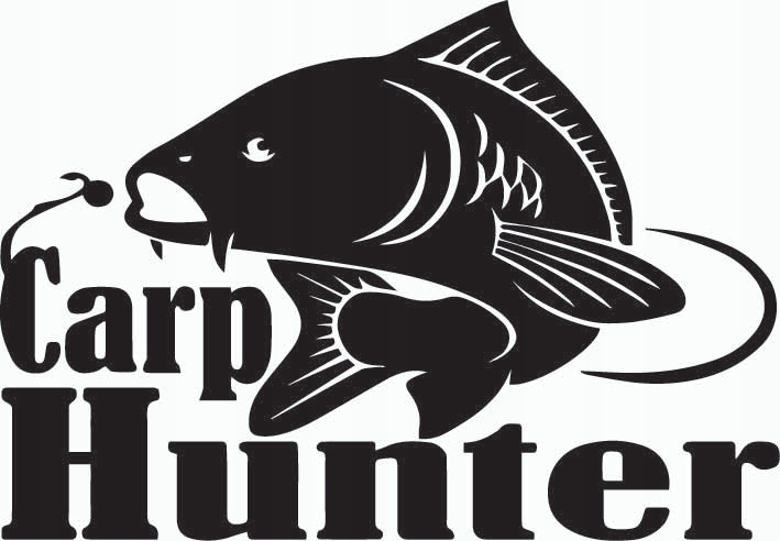 

Naklejka na auto Ryba Karp Carp Hunter 12cm