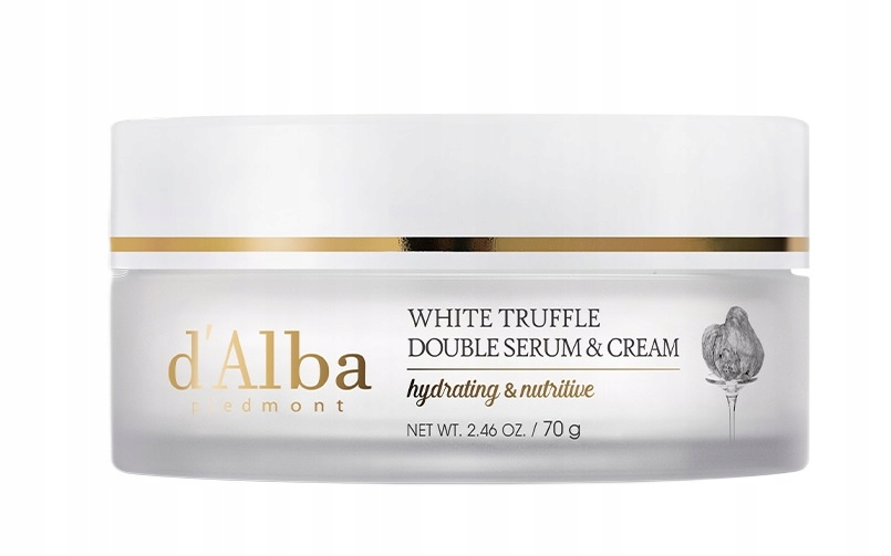 d'Alba White Truffle Double Serum Cream sérum s bílým lanýžem 70 g