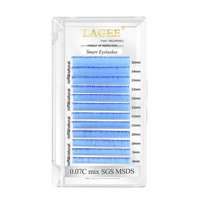 

Lagee Colour Rzęsy Ombre Light Blue Blue C0,07 MIX