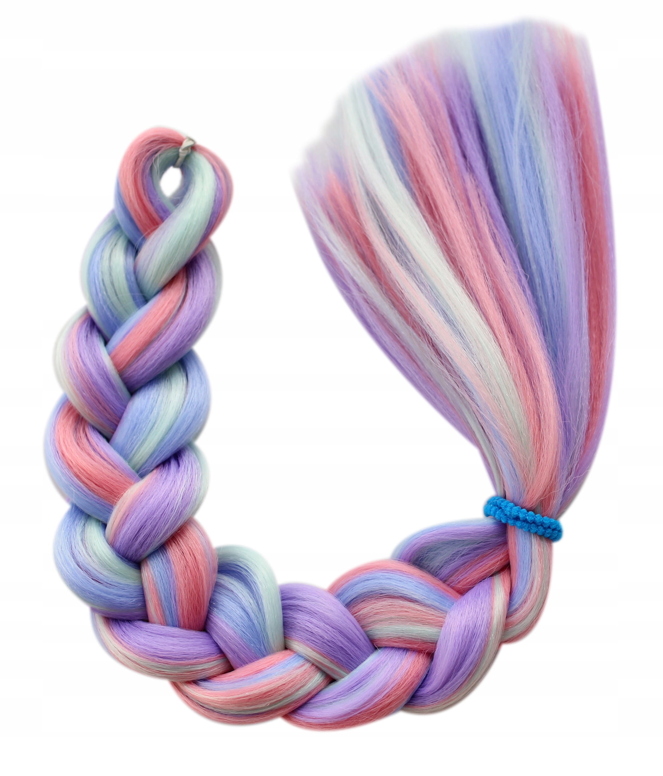 

Włosy warkoczyki Pastelowe Twisty 4 Proste