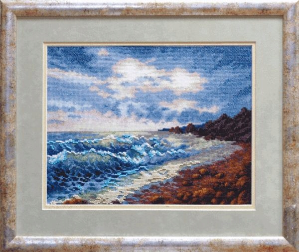 Křížková výšivka počítaná sada (kanva, mulina)