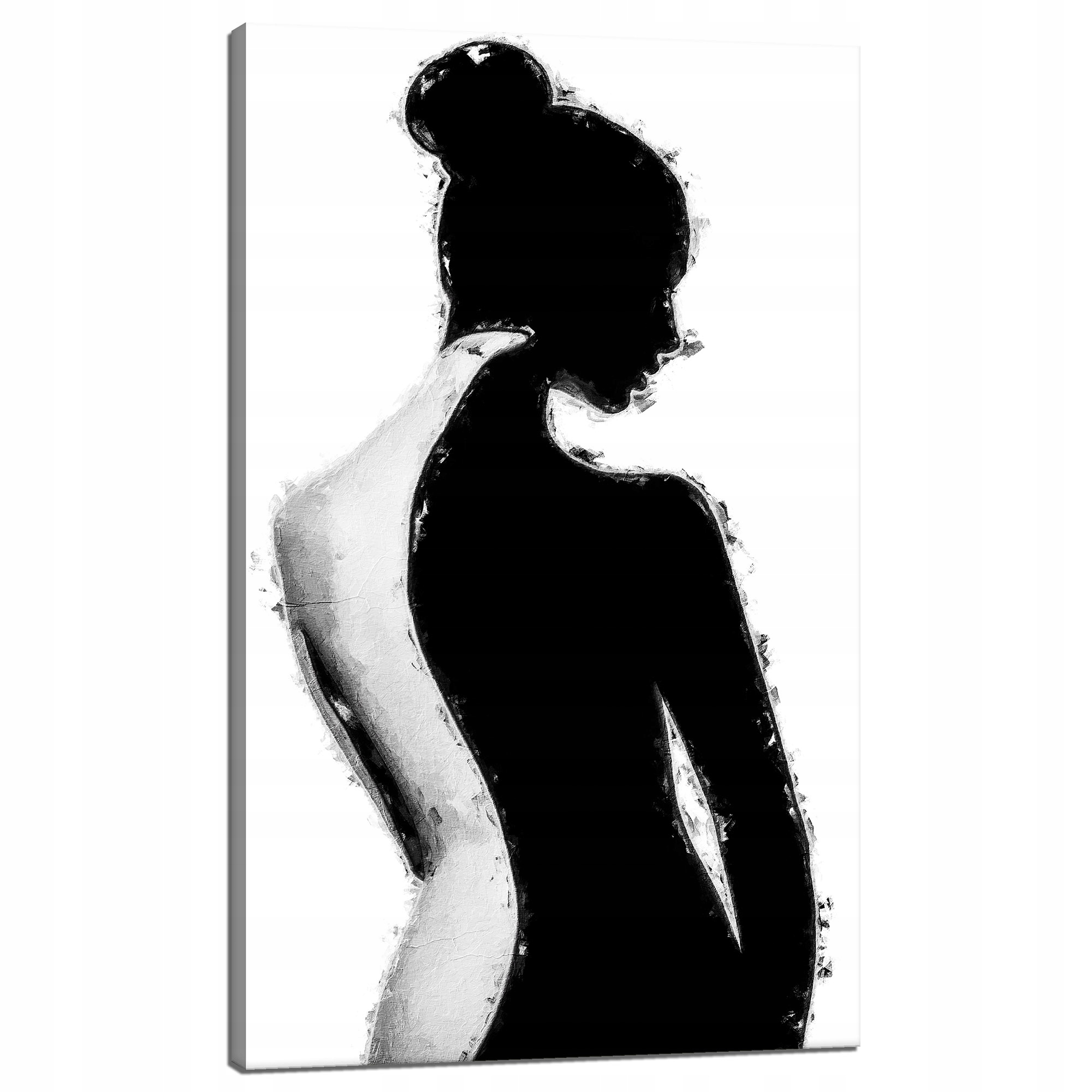 Obraz na plátně Černobílá žena Umění Mimo 60 x 100 cm