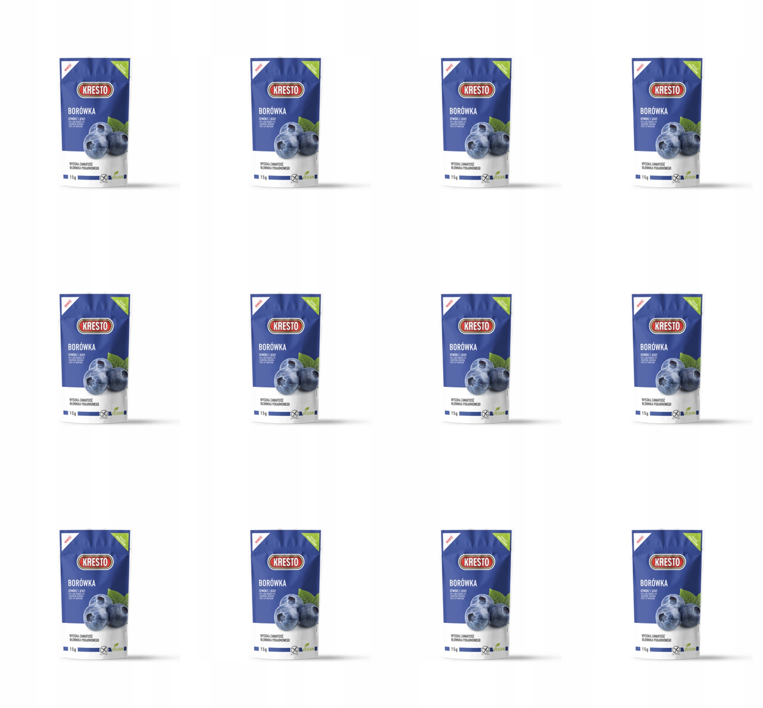 Kresto borůvka lyofilizovaná 15g X12