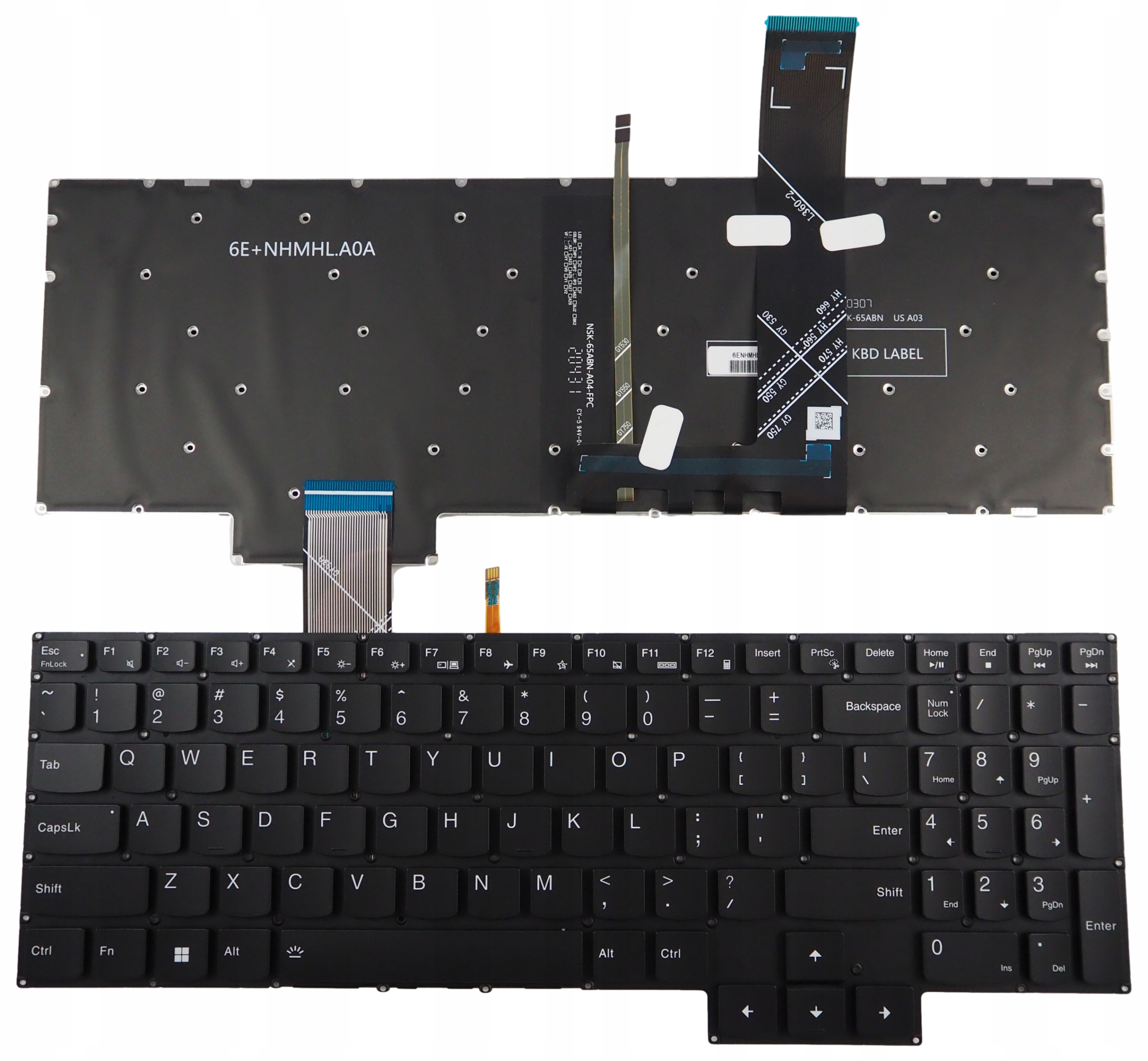 

Klawiatura do Lenovo Legion 5 15ARH05 15ARH05H Led