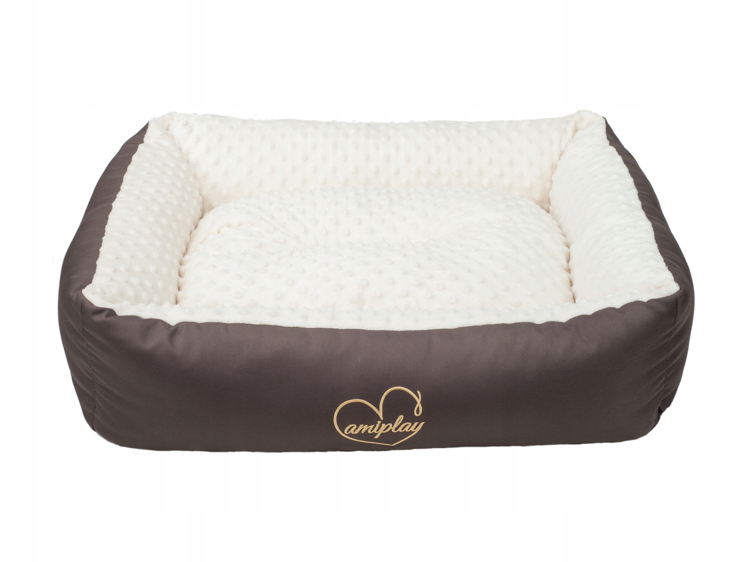 

amiplay Legowisko Sofa Babydoll L Kremowe