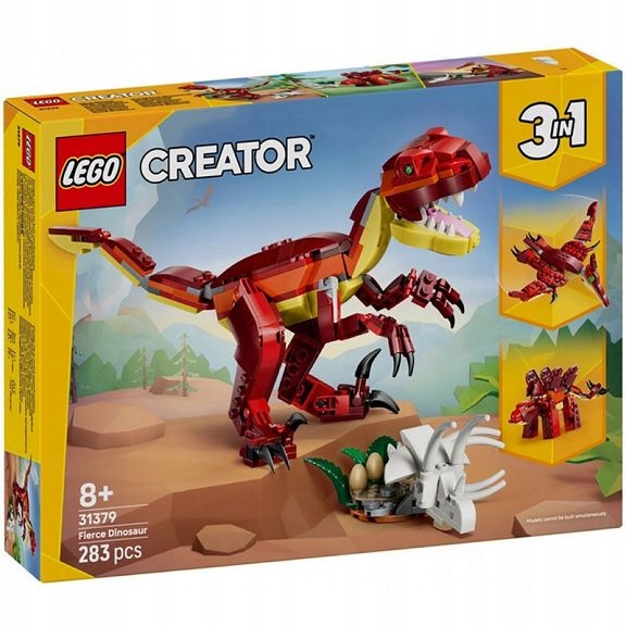 Lego Creator Nebezpečný dinosaurus 3v1 31379