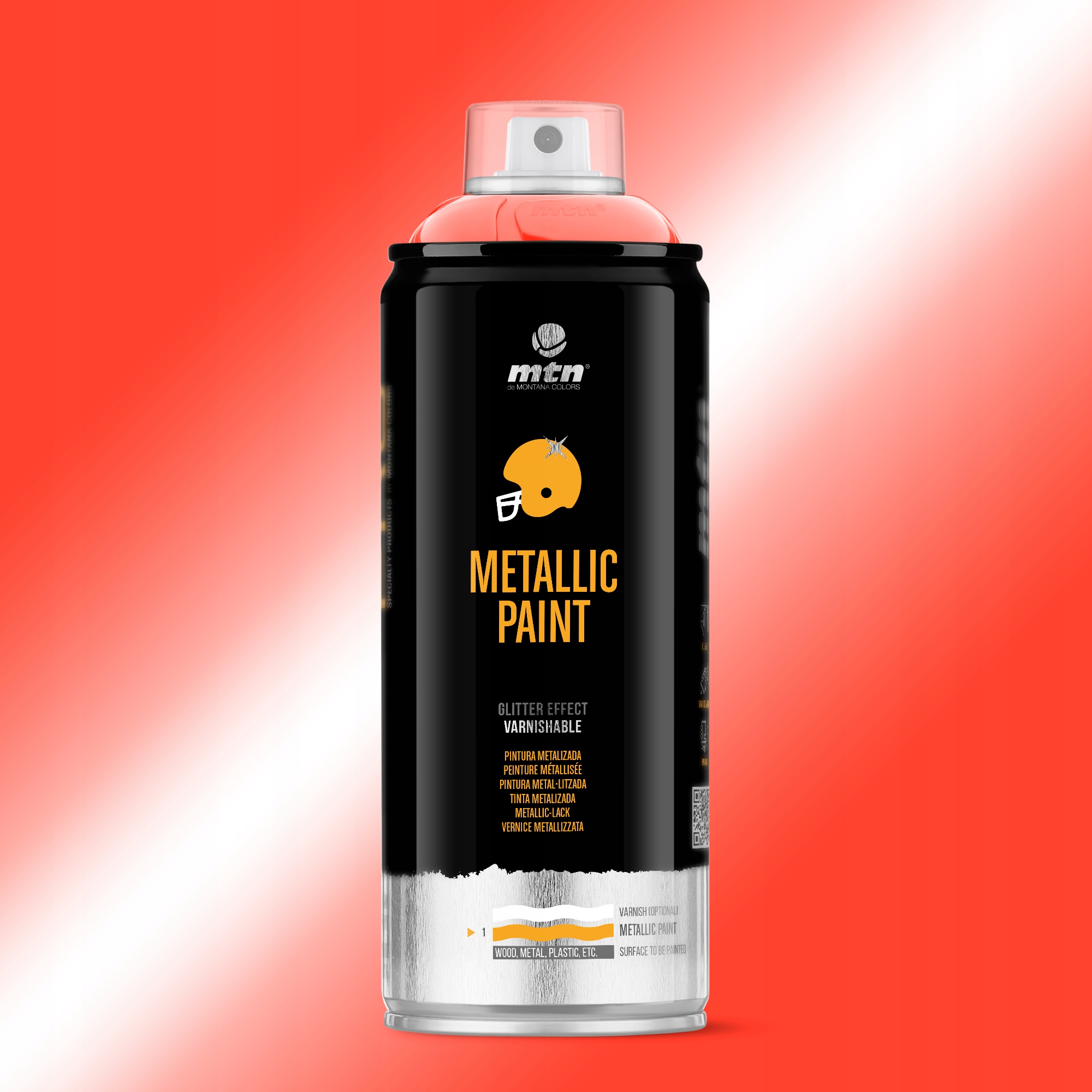 

Farba Mtn Pro Metalik Spray 400 ML Czerwony R-3032