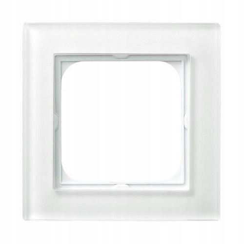 Ospel Sonáta bílé sklo rámeček R-1RG/31 (6mm)