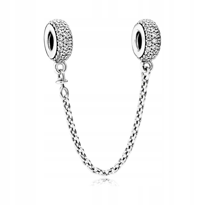 Řetízek Pandora Lesklé pavé kuličky 791736CZ 50 mm