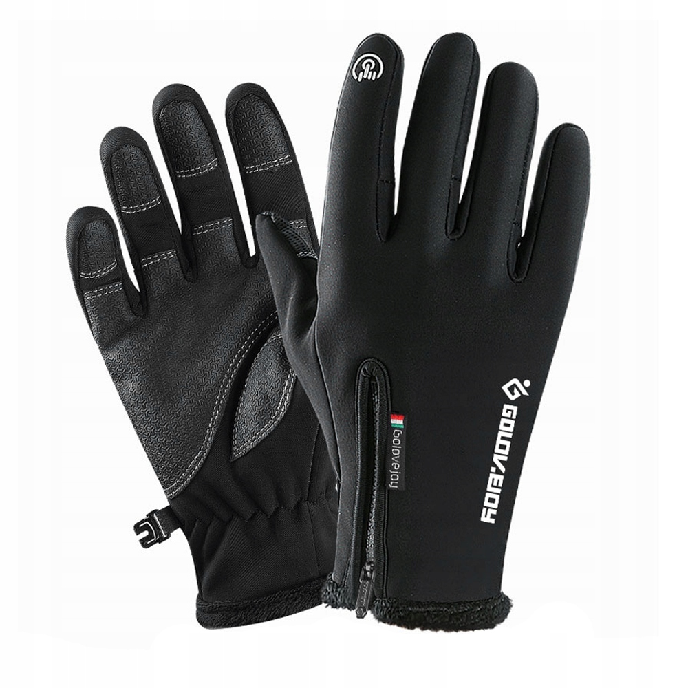 RĘKAWICZKI ROWEROWE CIEPŁE WODOODPORNE ZIMOWE Marka Inna marka